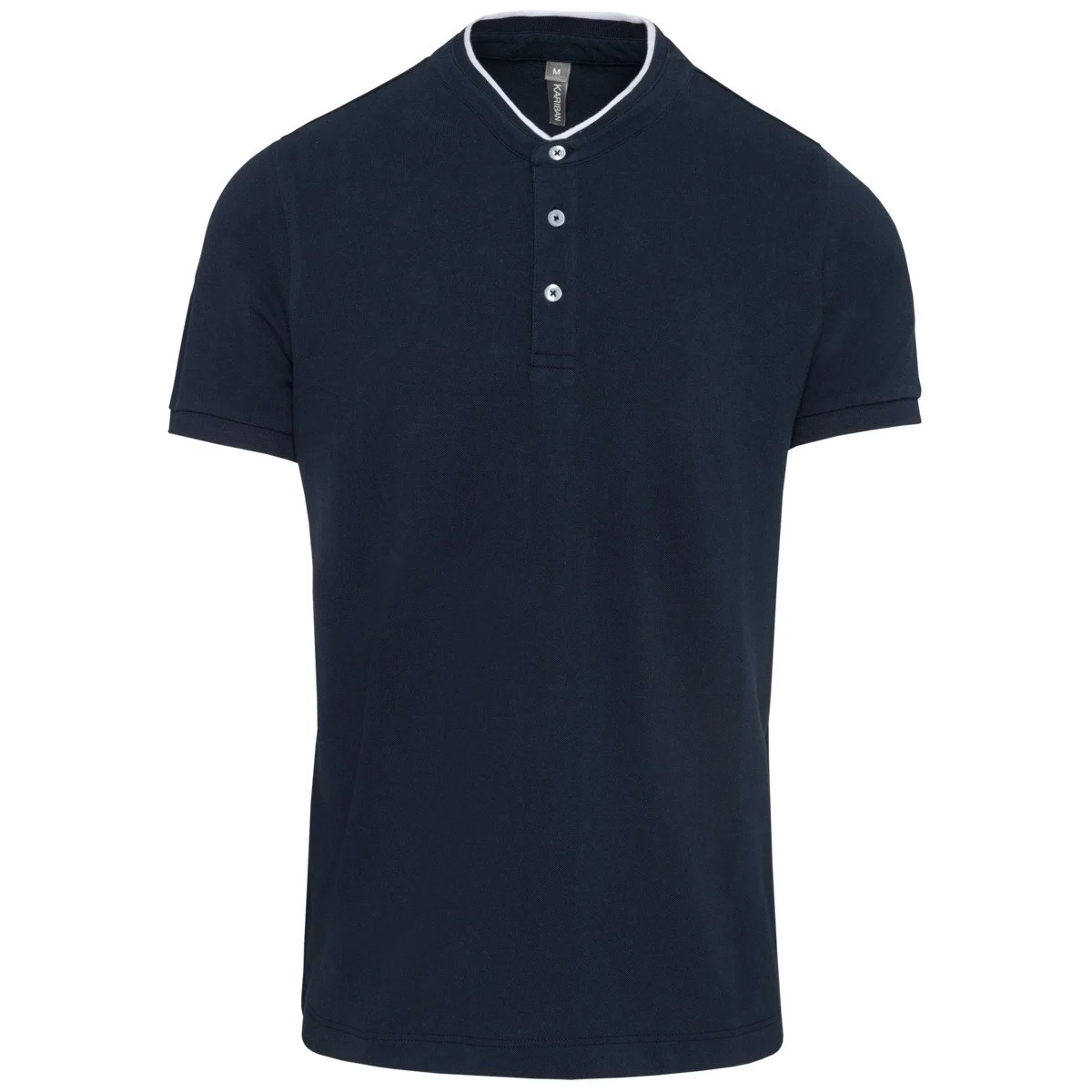 Kariban K223 Polo Heren – Marine / Wit