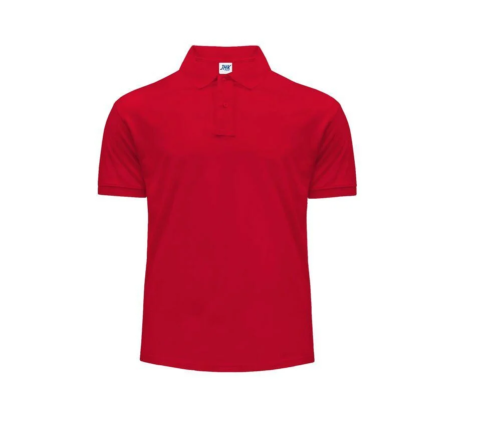 JHK JK210 210 Polo Heren – Red