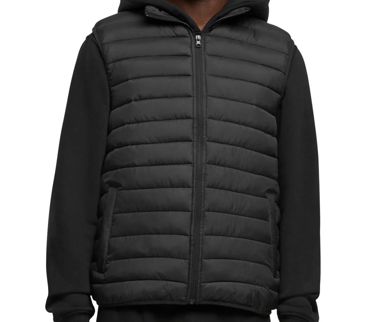 New Morning Studios NM033 Light Puffer Gewatteerde Bodywarmer – Black