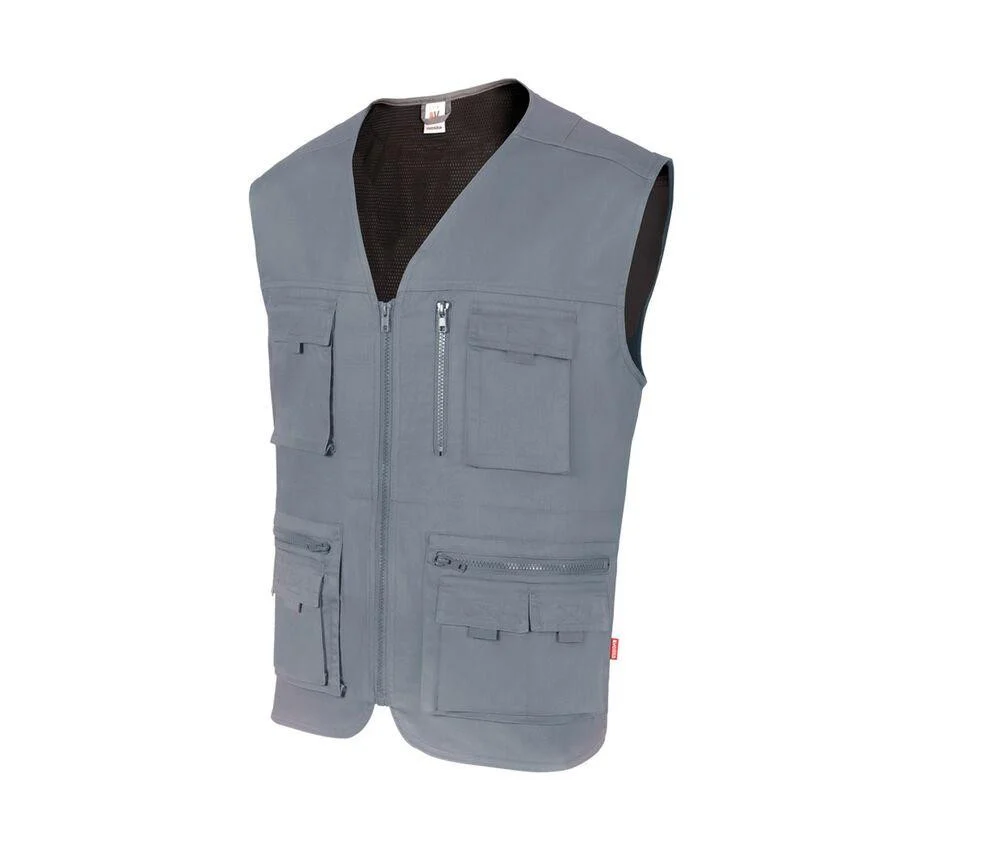 Velilla V15901 Multi-pocket Bodywarmer Heren – Grey
