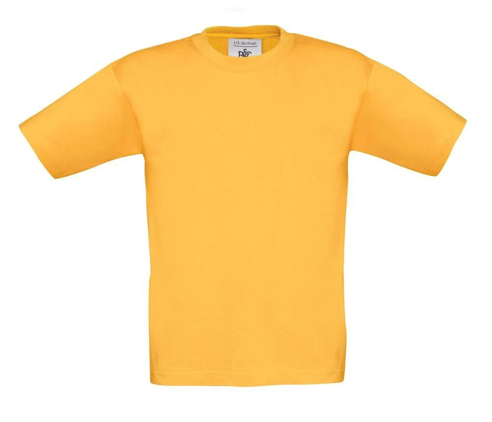 B&C BC191 Exact 190 Kinder T-shirt – Gold