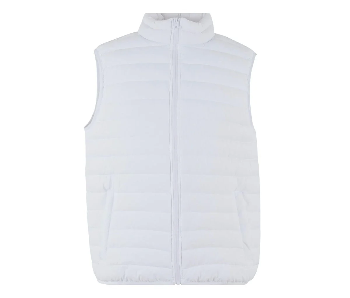 New Morning Studios NM033 Light Puffer Gewatteerde Bodywarmer – White