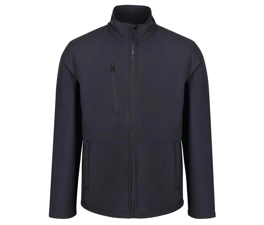 Regatta RGA610 3-laags Softshell Jas Heren – Seal Grey / Black