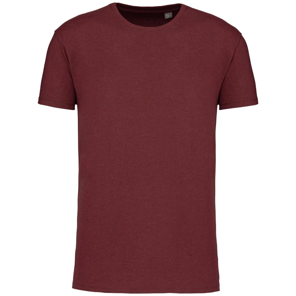 Kariban K3025IC Biologisch T-shirt Heren – Wijn Heide