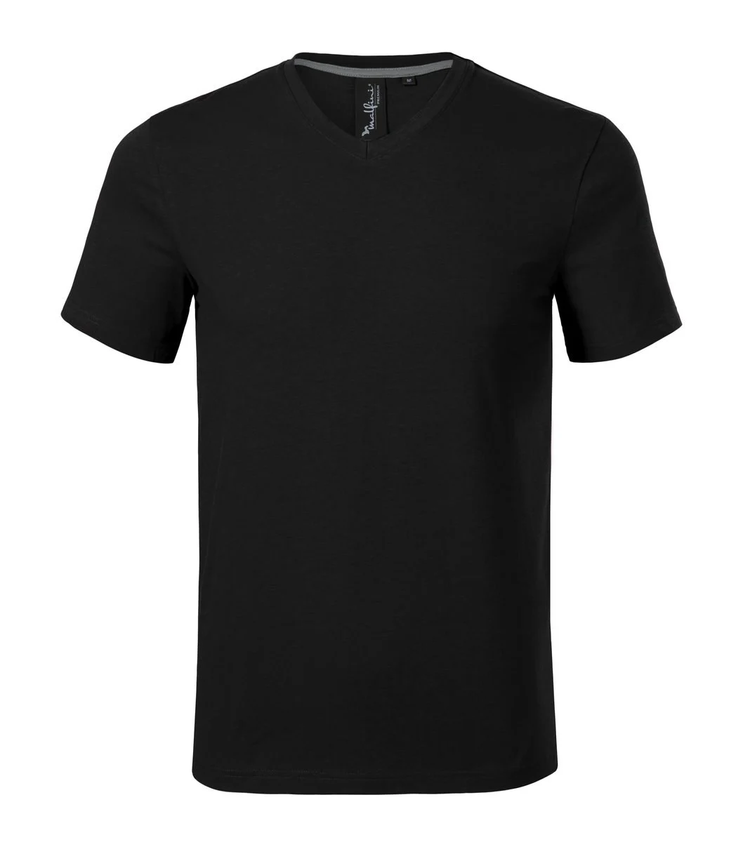 Malfini 700 Stretch T-shirt V-hals – Zwart