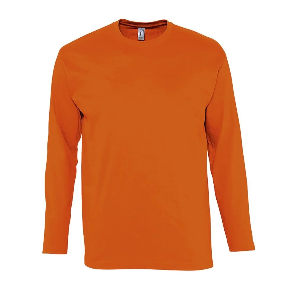 SOL'S 11420 Monarch T-shirt Lange Mouwen Heren – Oranje
