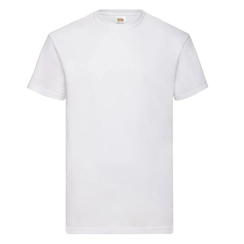 Fruit of the Loom SC230 Katoenen T-shirt – White