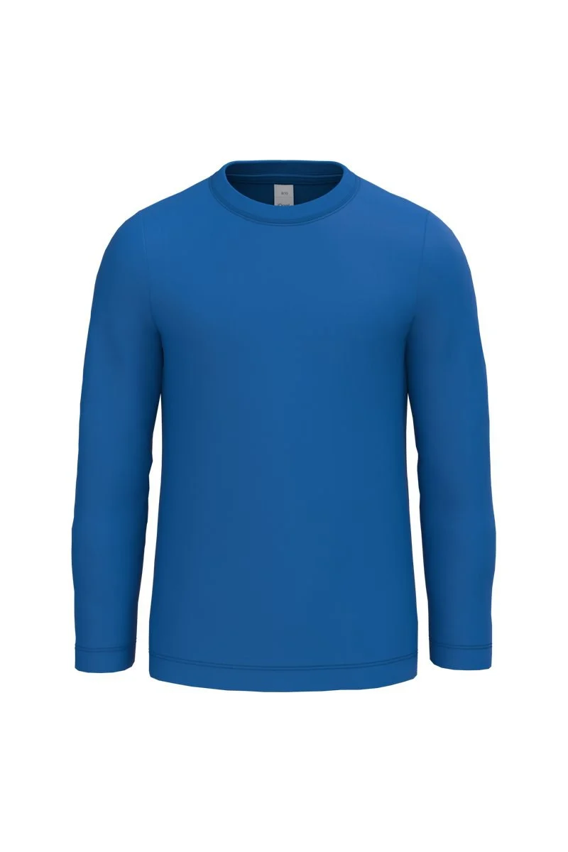 iDeal Basic Brand IB314 T-shirt Lange Mouwen Kinderen – Ideal Royal Blue