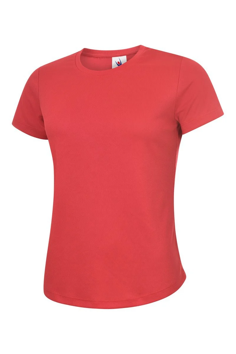 Radsow by Uneek UC316 Sport T-shirt Dames – Rood