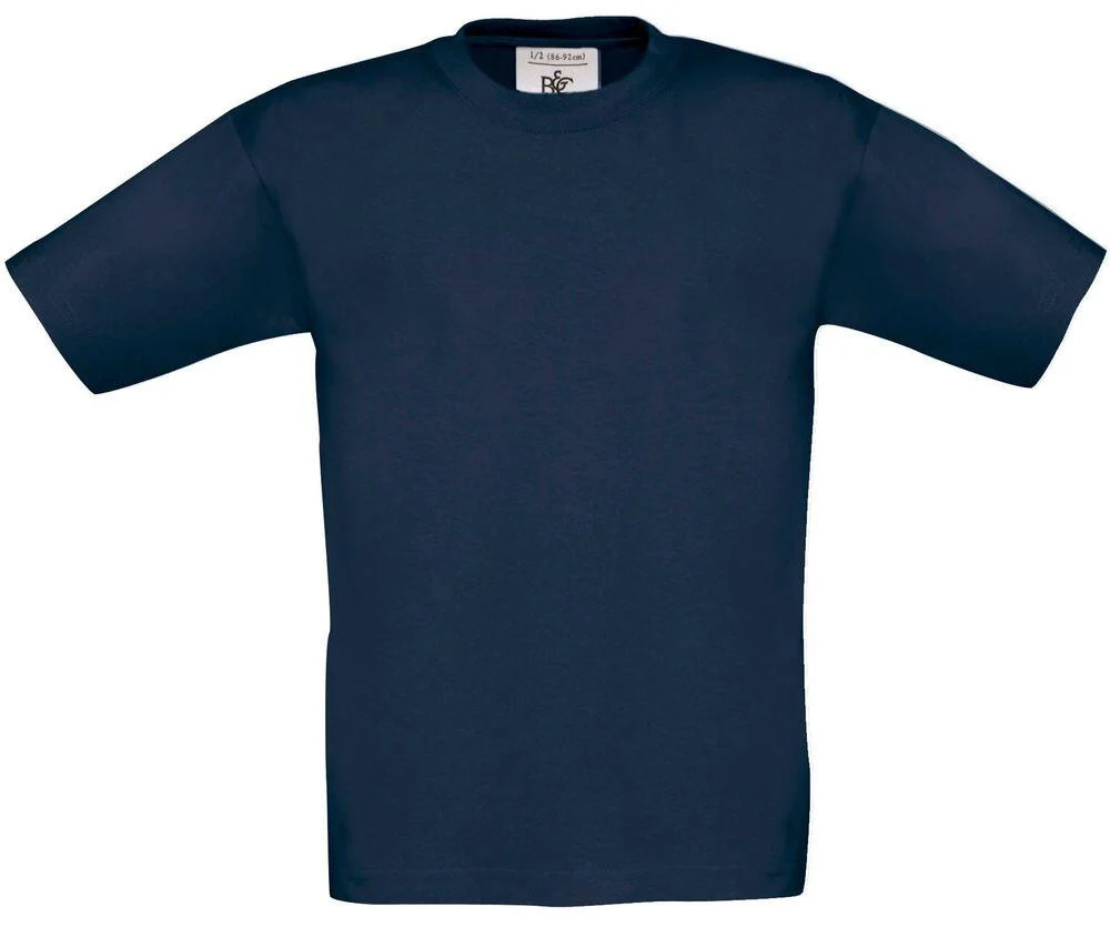 B&C BC151 Exact 150 Kinder T-shirt – Light Navy