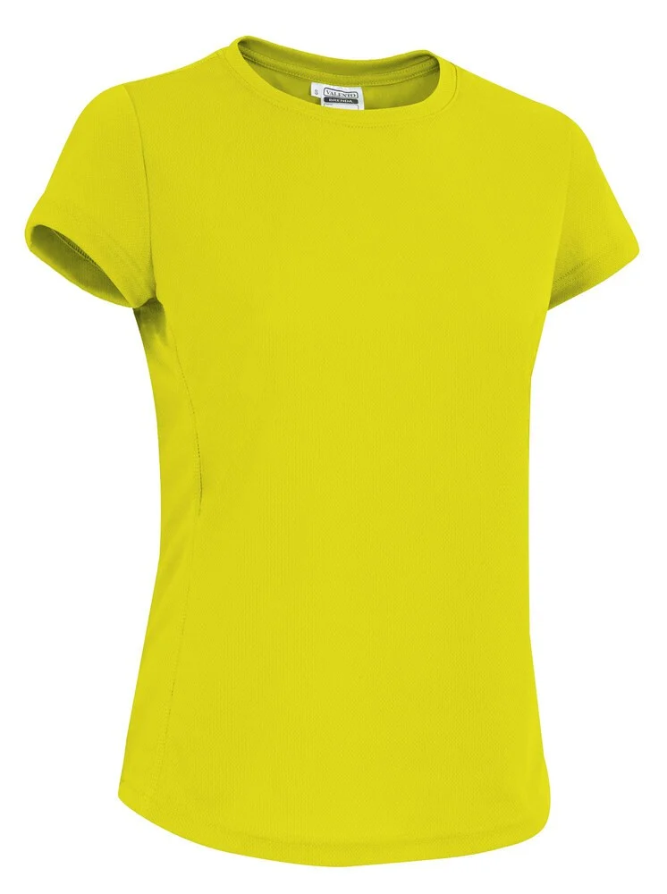 Valento CAVABRN Brenda T-shirt Dames – Fluogeel