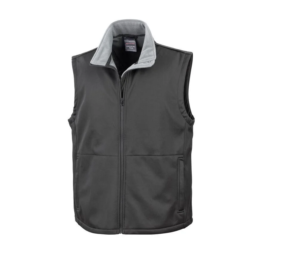 Result RS214 Core Softshell Bodywarmer – Black
