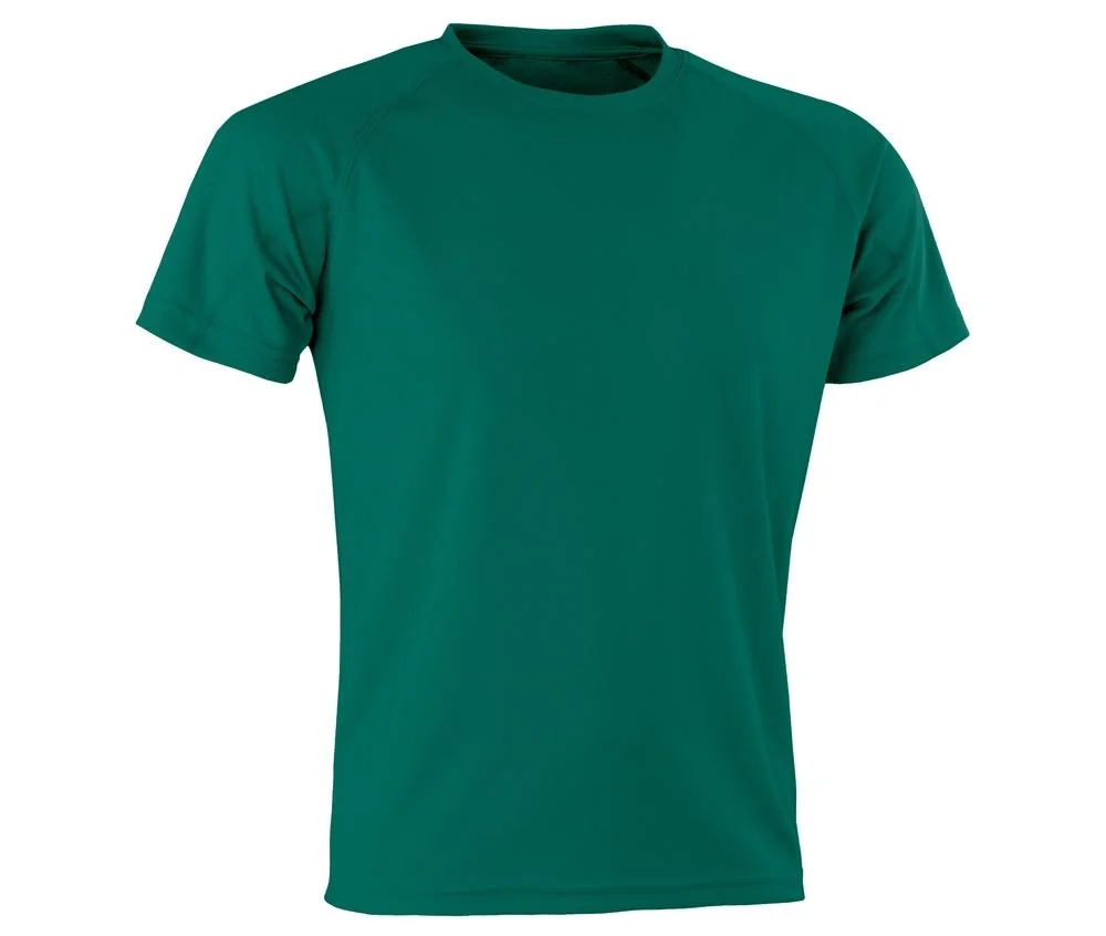 Spiro SP287 Aircool Ademend T-shirt – Bottle Green