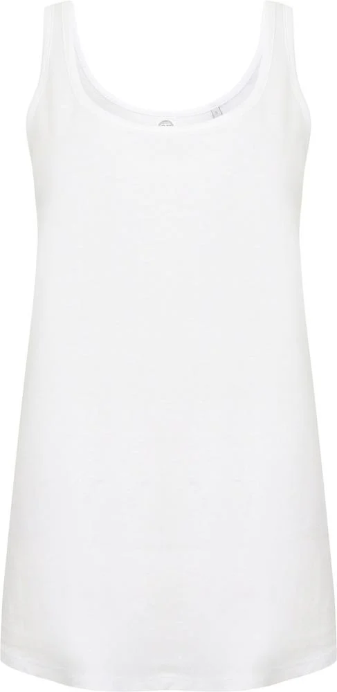 Skinnifit SK234 Tanktop Dames – Wit