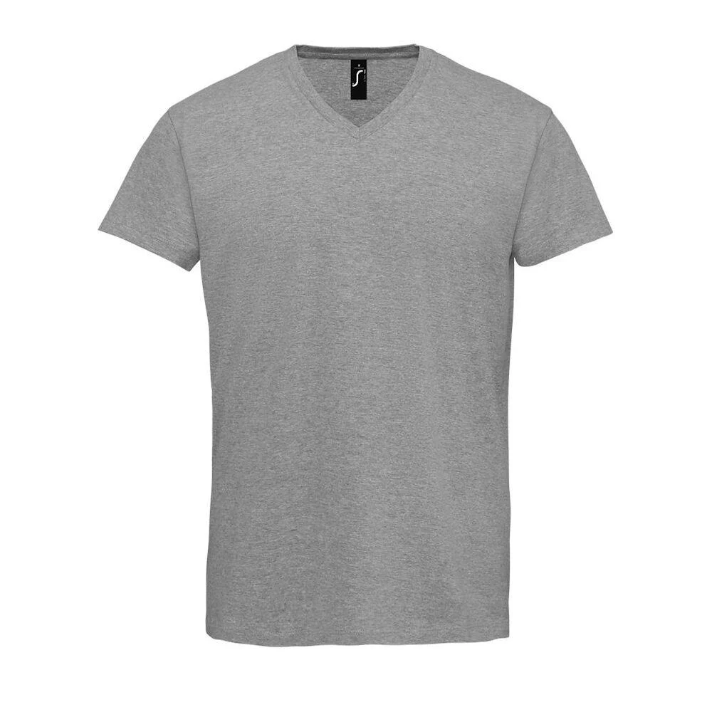 SOL'S 02940 Imperial T-shirt V-hals Heren – Gemengd grijs