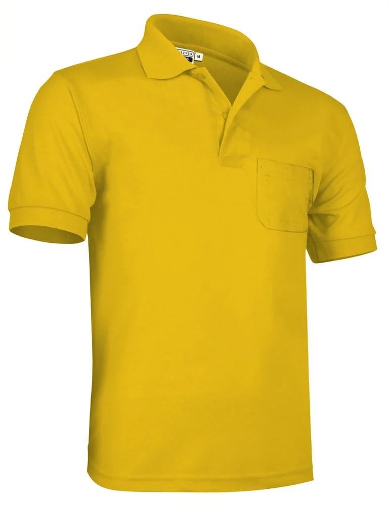 Valento POVATOB Hawk Polo – Zonnebloem Geel