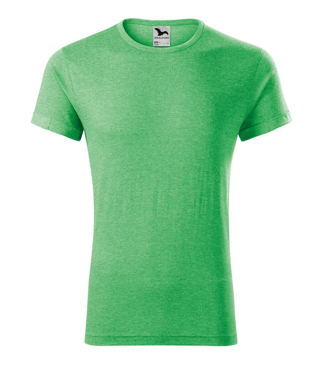 Malfini 163 Fusion T-shirt Heren – melange vert