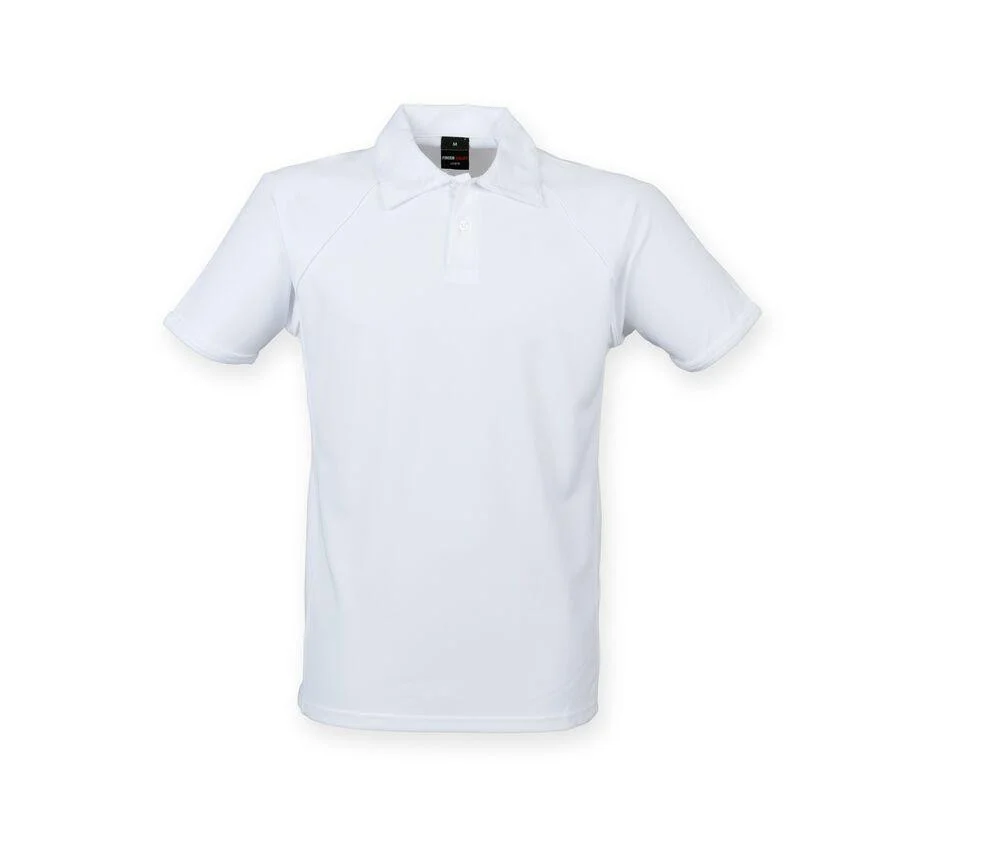 Finden & Hales LV370 Performance Polo – White