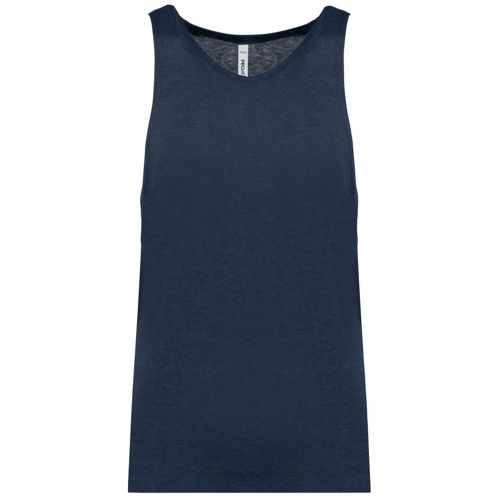 Proact PA446 Tri-Blend Tanktop Heren – Franse marine Heather