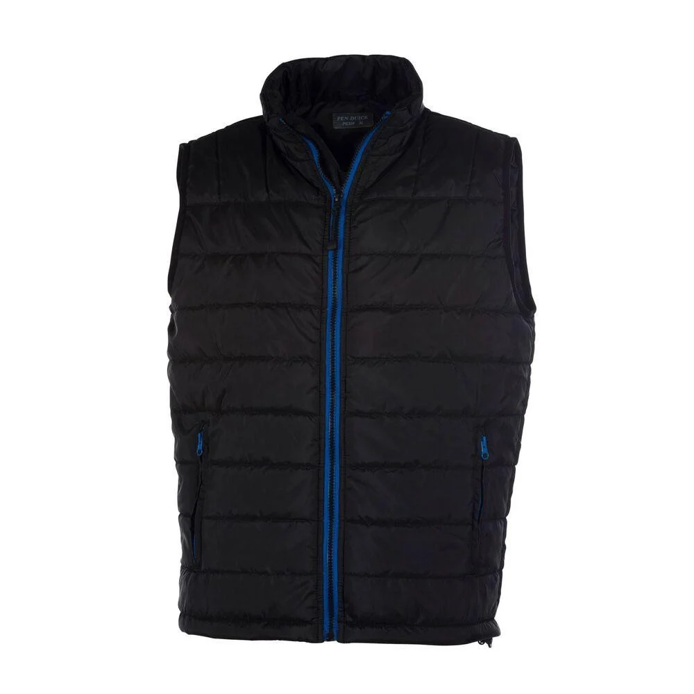 Pen Duick PK310 City Bodywarmer Heren – Black/Light Royal