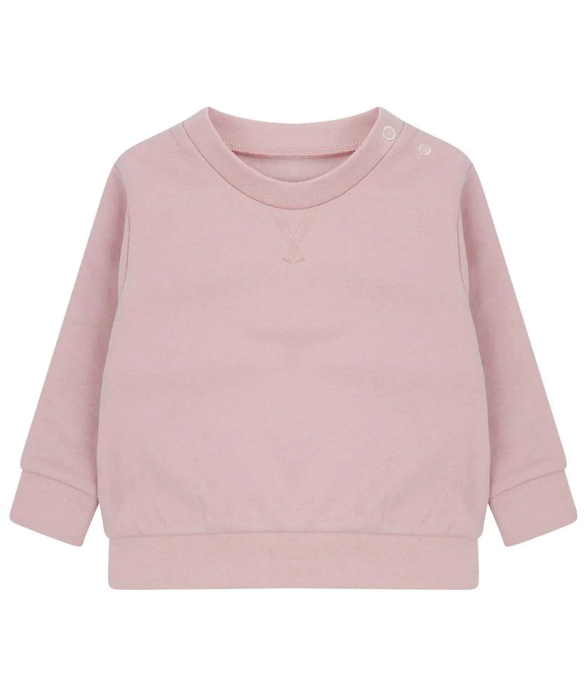 Larkwood LW800 Ecologische Kindersweater – Soft Pink