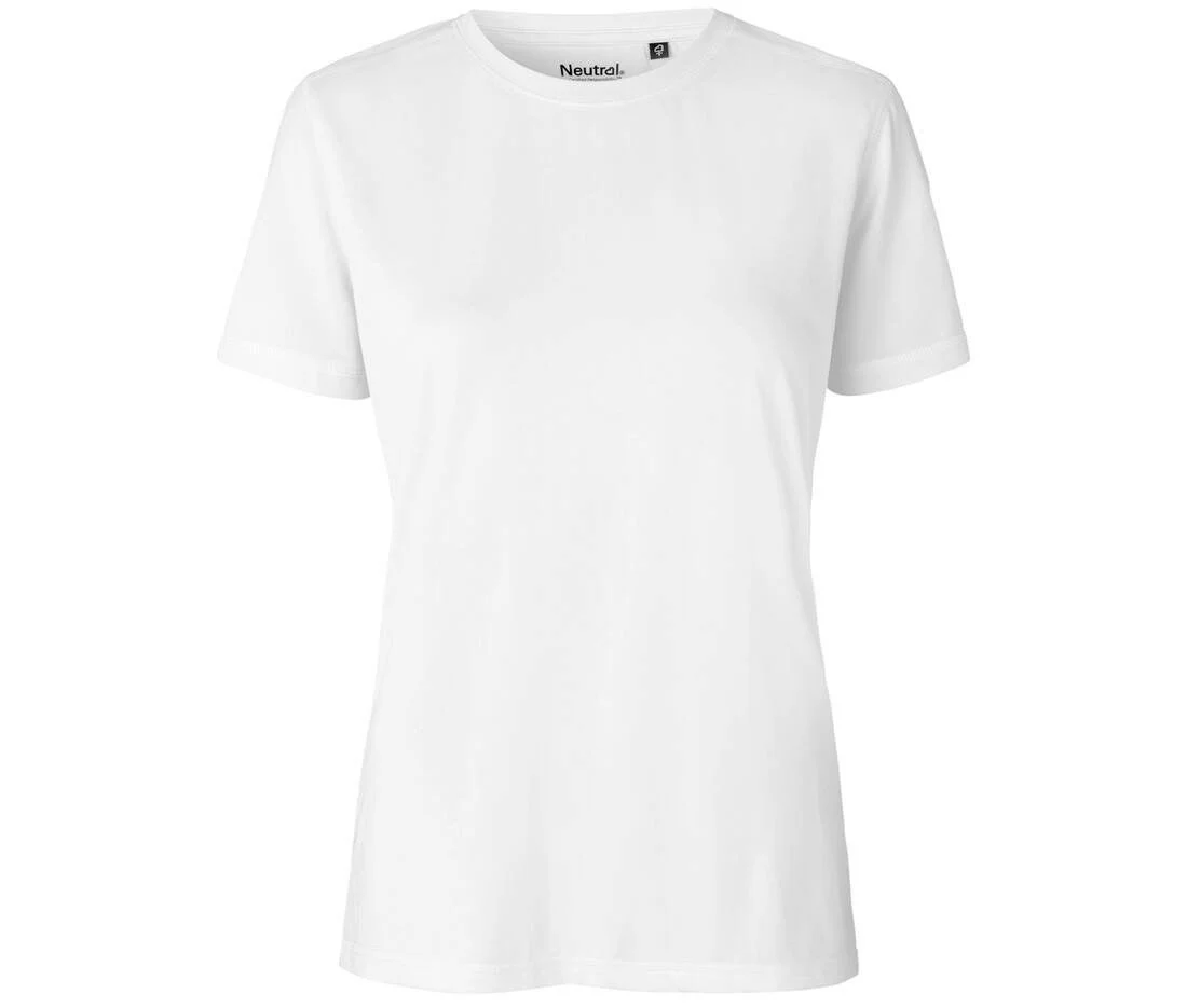 Neutral R81001 Ademend Gerecycled Polyester T-shirt Dames – White