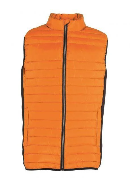 Pen Duick PK316 Baltimore Bodywarmer Heren – Orange/Black
