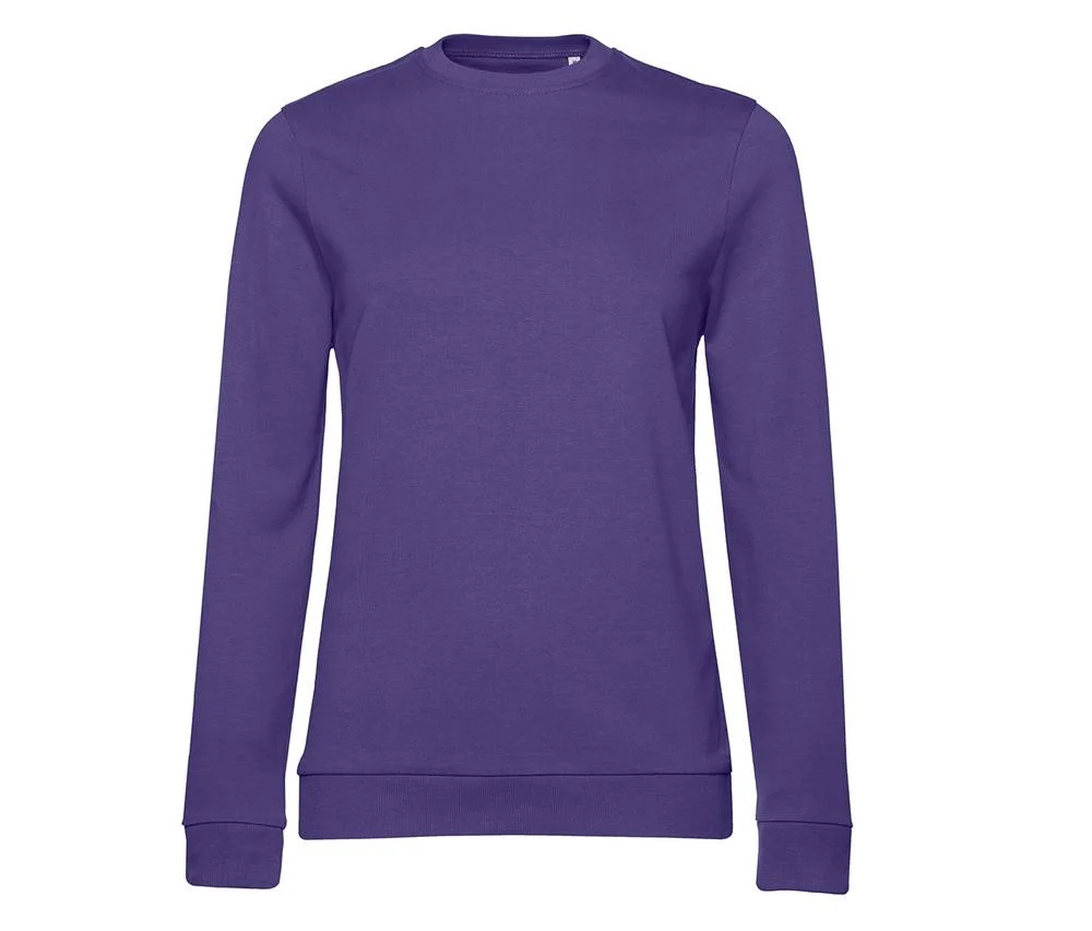 B&C BCW02W Sweater Dames – Radiant Purple