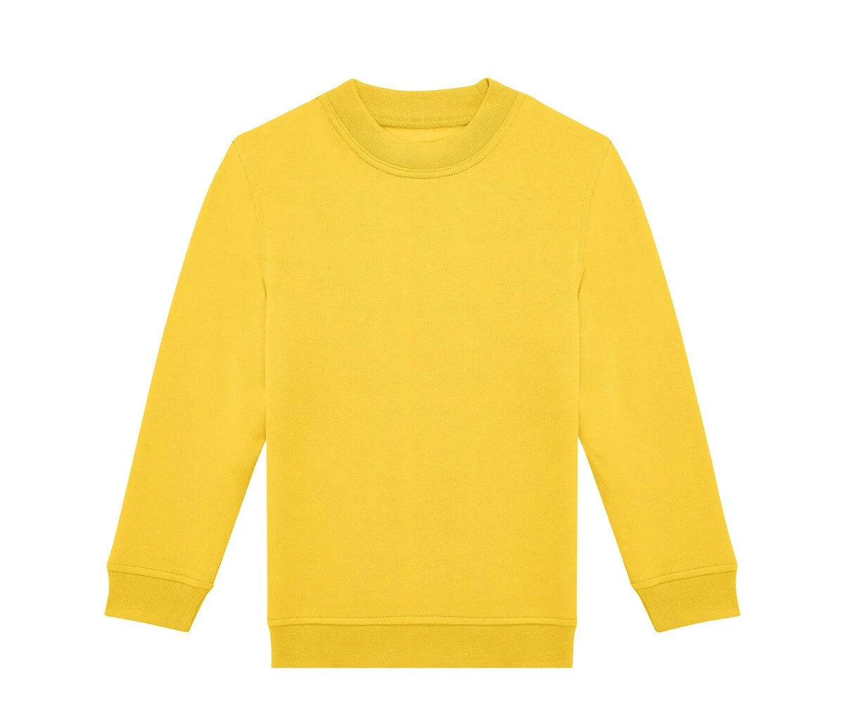 B&C ID332K Kindersweater – Pop Yellow
