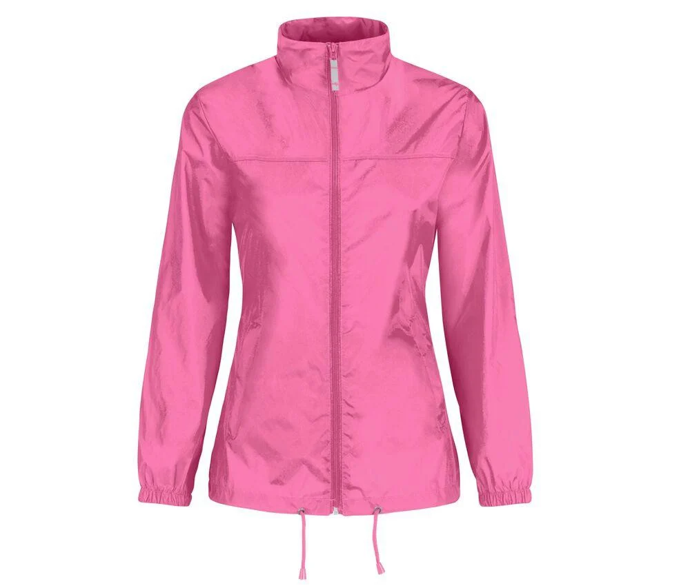 B&C BC302 Sirocco Windjack Dames – Pixel Pink