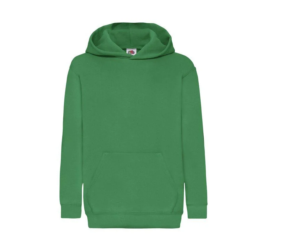 Fruit of the Loom SC371 Kinderhoodie – Kelly Green