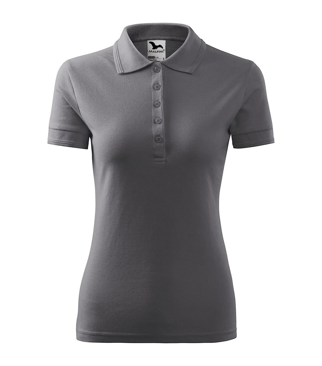 Malfini 210 Polo Dames – staalgrijs
