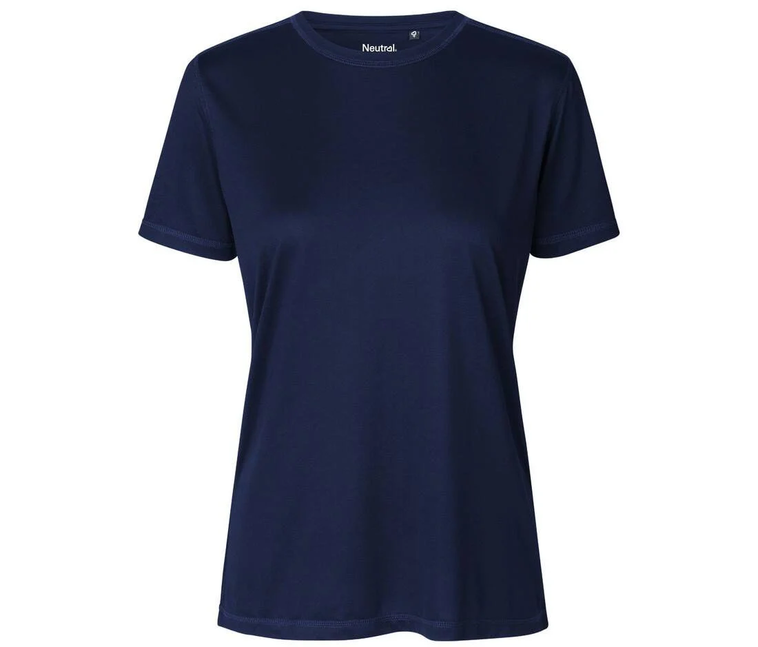 Neutral R81001 Ademend Gerecycled Polyester T-shirt Dames – Navy