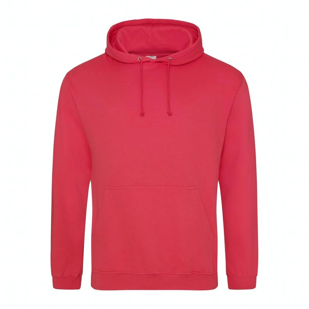 AWDIS Just Hoods JH001 College Hoodie – Lipstick Pink