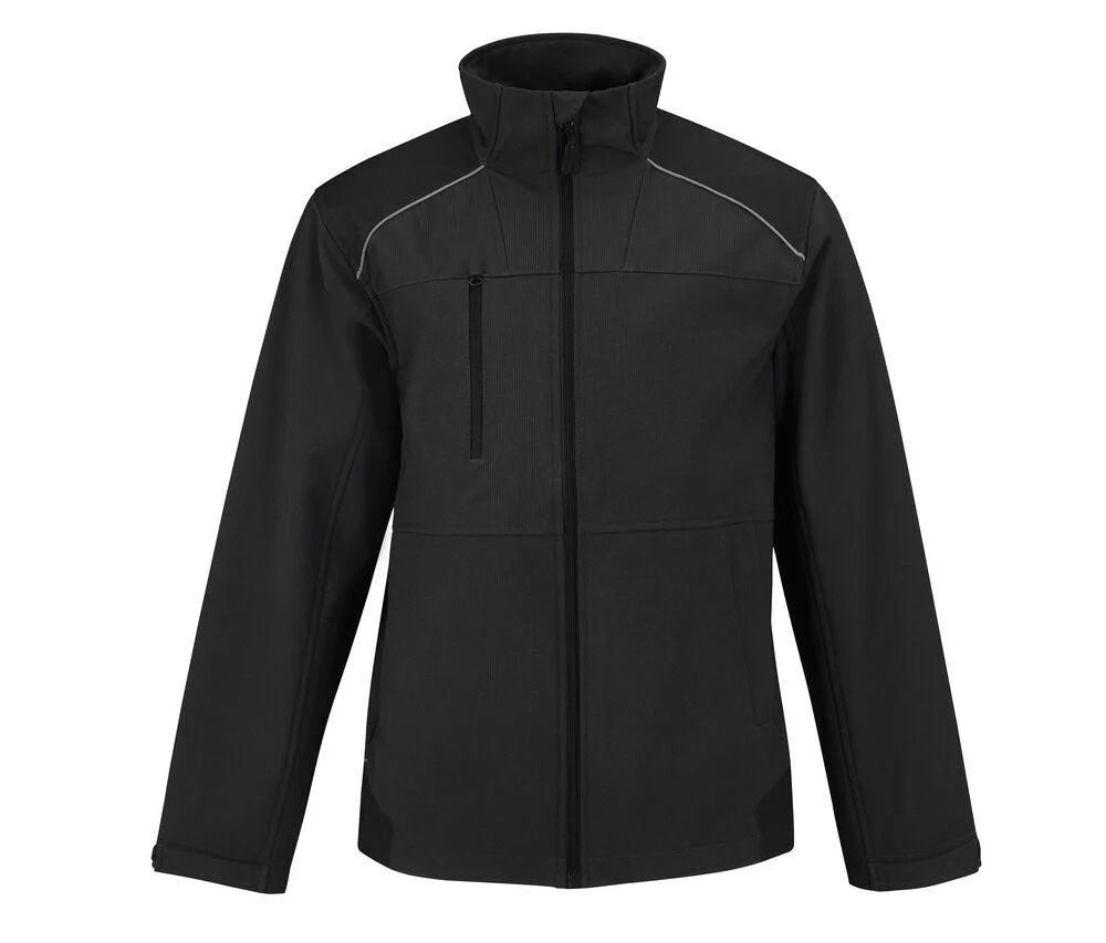 B&C BC855 Shield Pro Softshell Jas Heren – Black