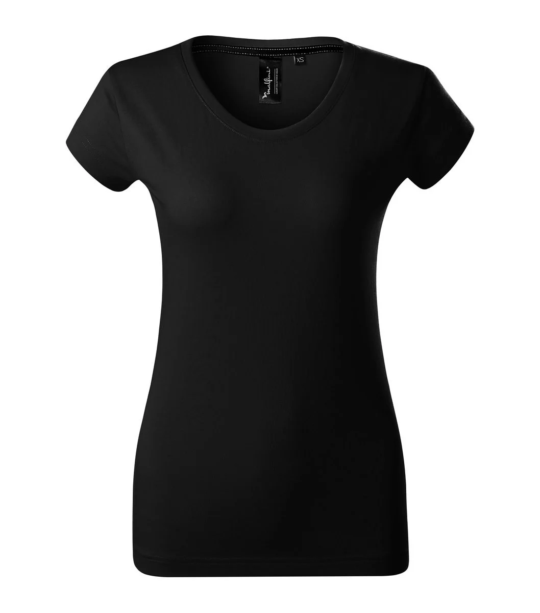 Malfini 154 Exclusive T-shirt Dames – Zwart