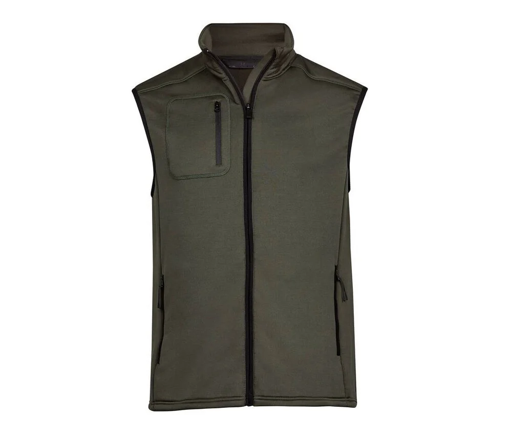 Tee Jays TJ9104 Stretch Fleece Bodywarmer – Deep Green