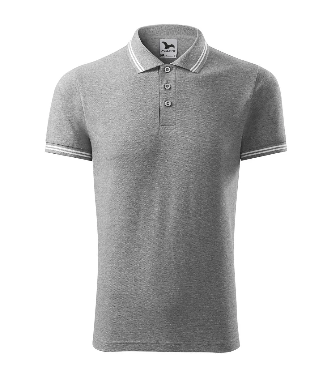 Malfini 219 Polo Heren – Donkerblauw grijs