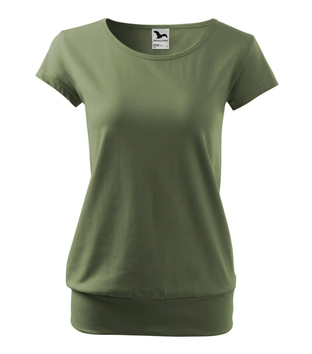 Malfini 120 T-shirt Dames – Kaki