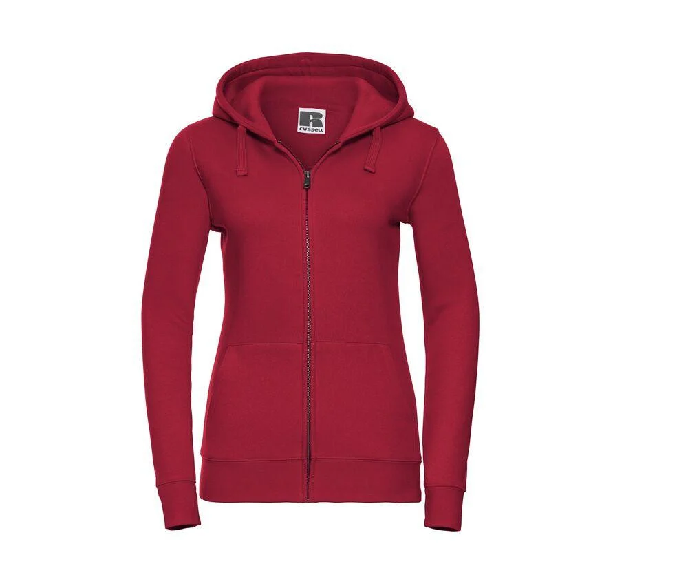 Russell JZ66F Authentic Ritshoodie Dames – Classic Red