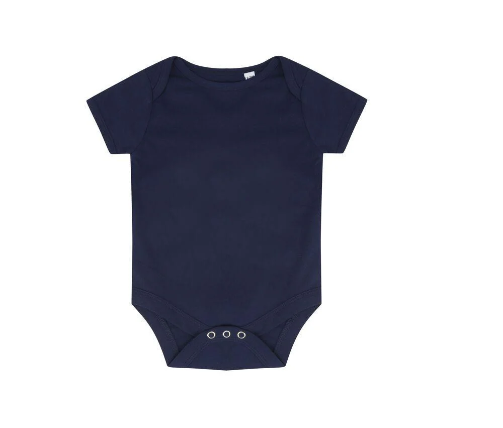 Larkwood LW500 Baby Romper Korte Mouw – Navy