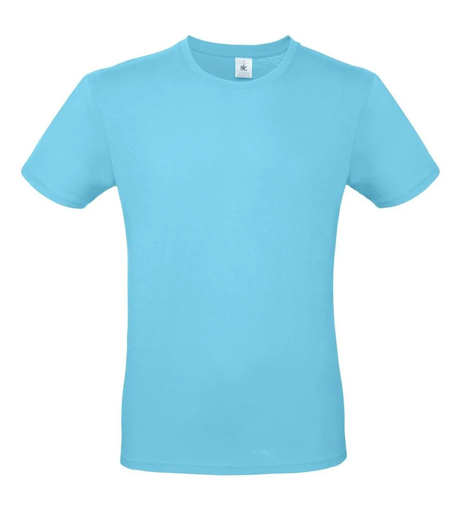 B&C BC01T #E150 T-shirt Heren – Turquoise