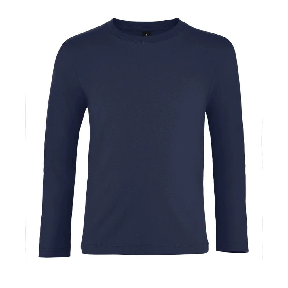 SOL'S 02947 Imperial T-shirt Lange Mouwen Kinderen – Franse marine
