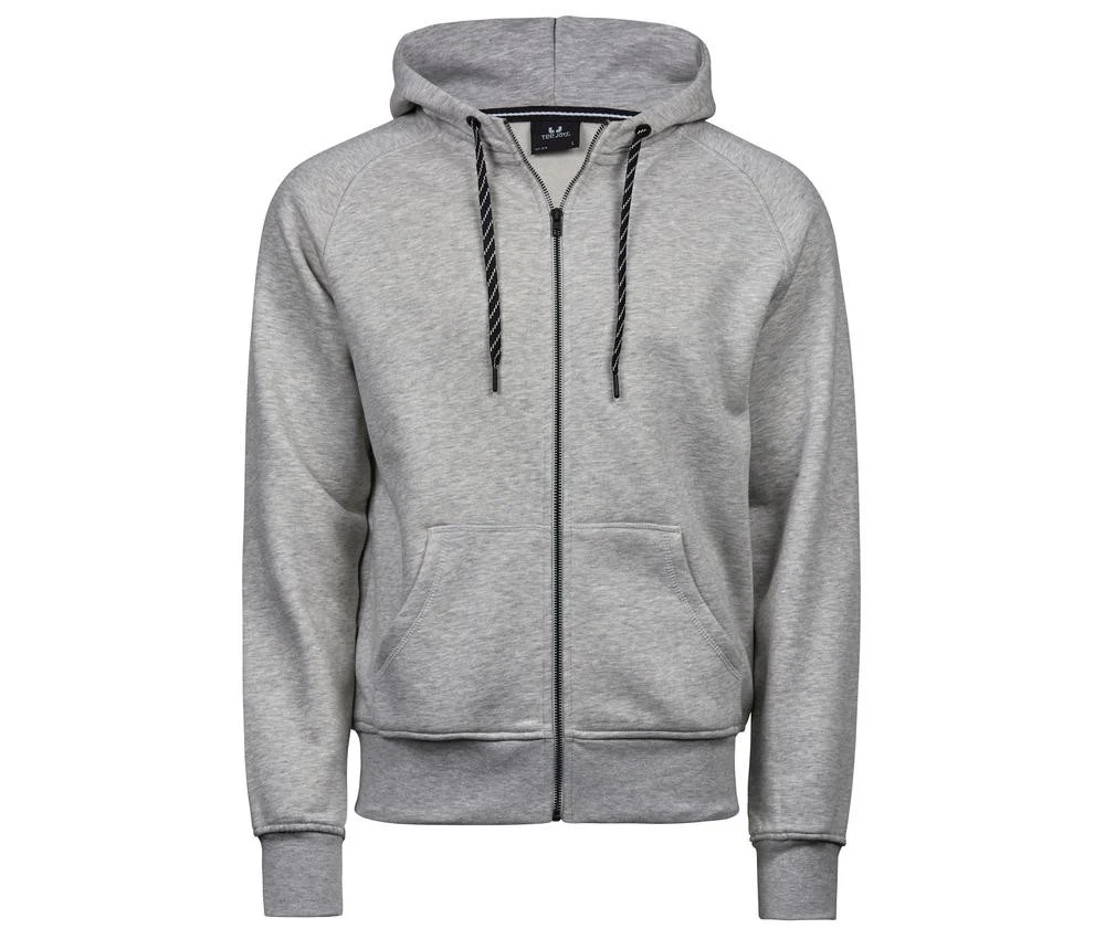 Tee Jays TJ5435 Fashion Ritshoodie Heren – Heather Grey