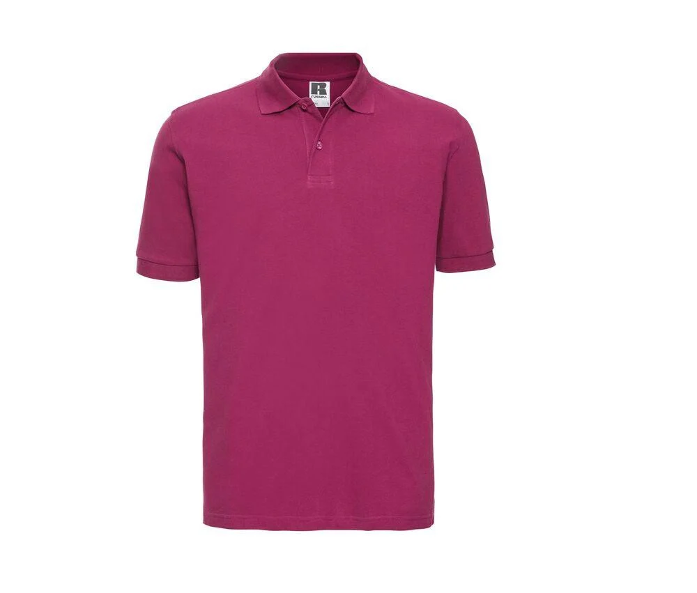 Russell JZ569 Klassieke Katoenen Polo – Fuchsia