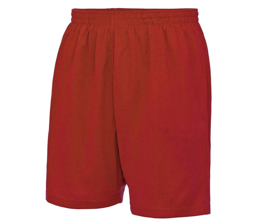 Just Cool JC080 Cool Korte Sportbroek – Fire Red