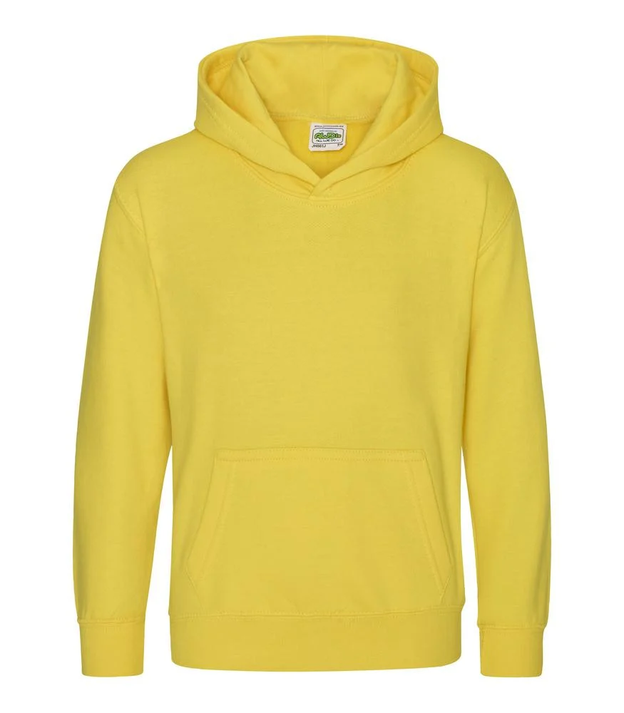 AWDIS Just Hoods JH01J Kinderhoodie – Sun Yellow