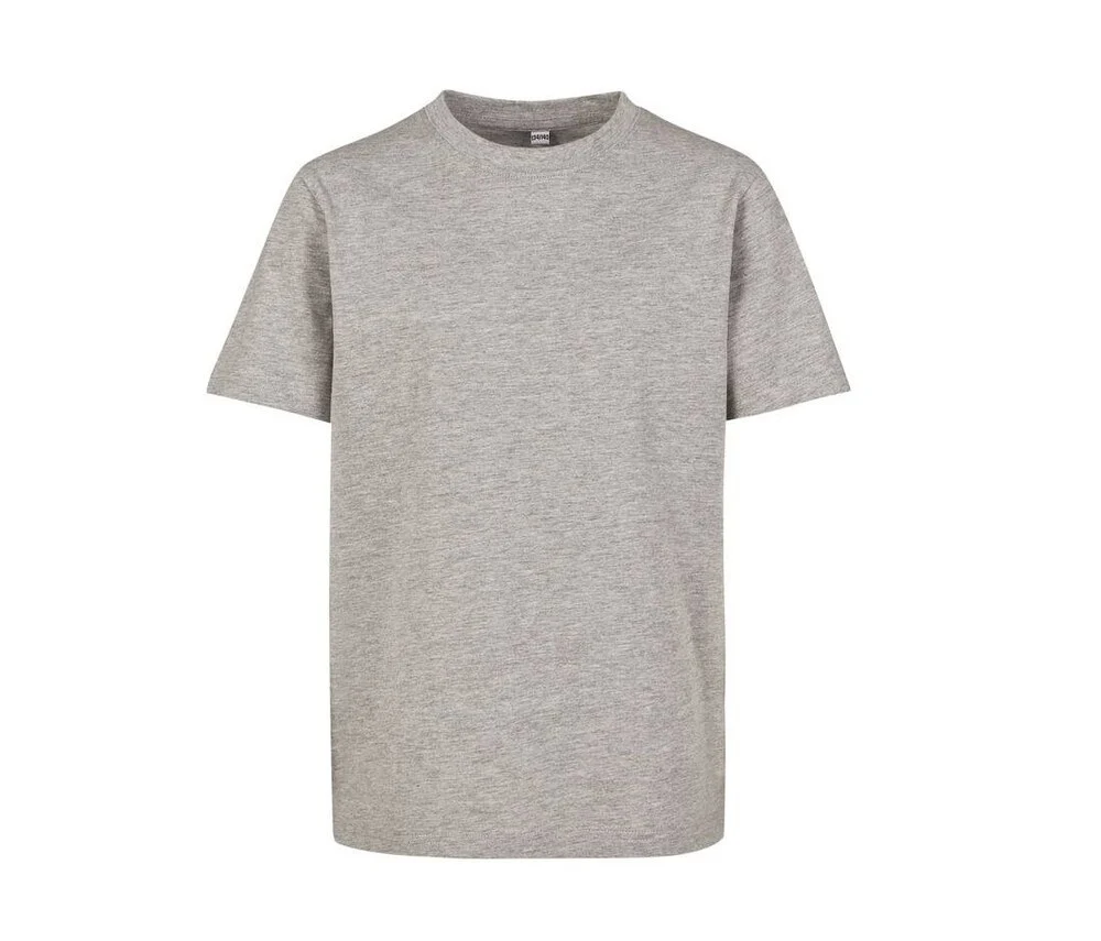 Build Your Brand BY116 Kids Basic Tee – Heather Grey