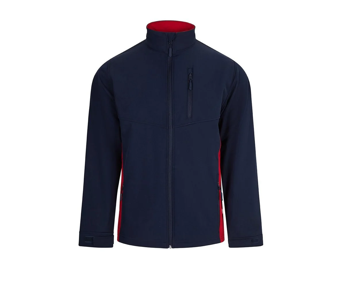 Velilla V1064 Tweekleurige Softshell Jas – Navy / Red