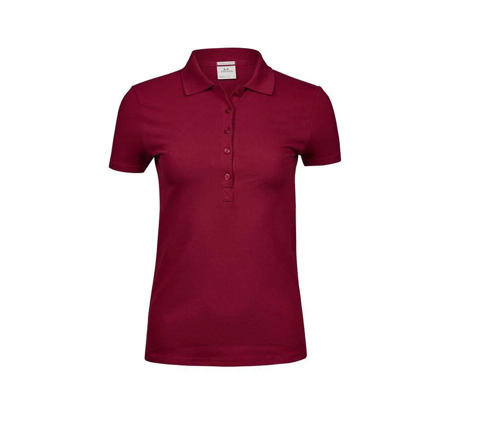 Tee Jays TJ145 Luxury Stretch Polo Dames – Deep Red